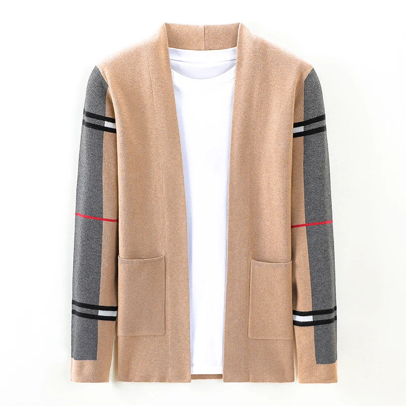 Cardigan Masculino de Luxo