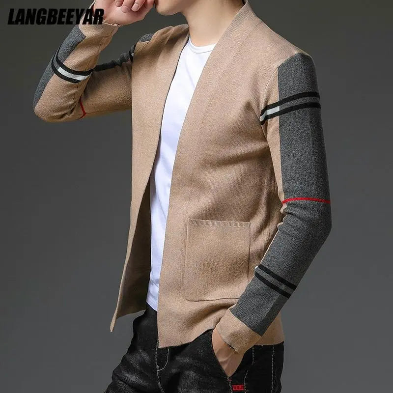 Cardigan Masculino de Luxo