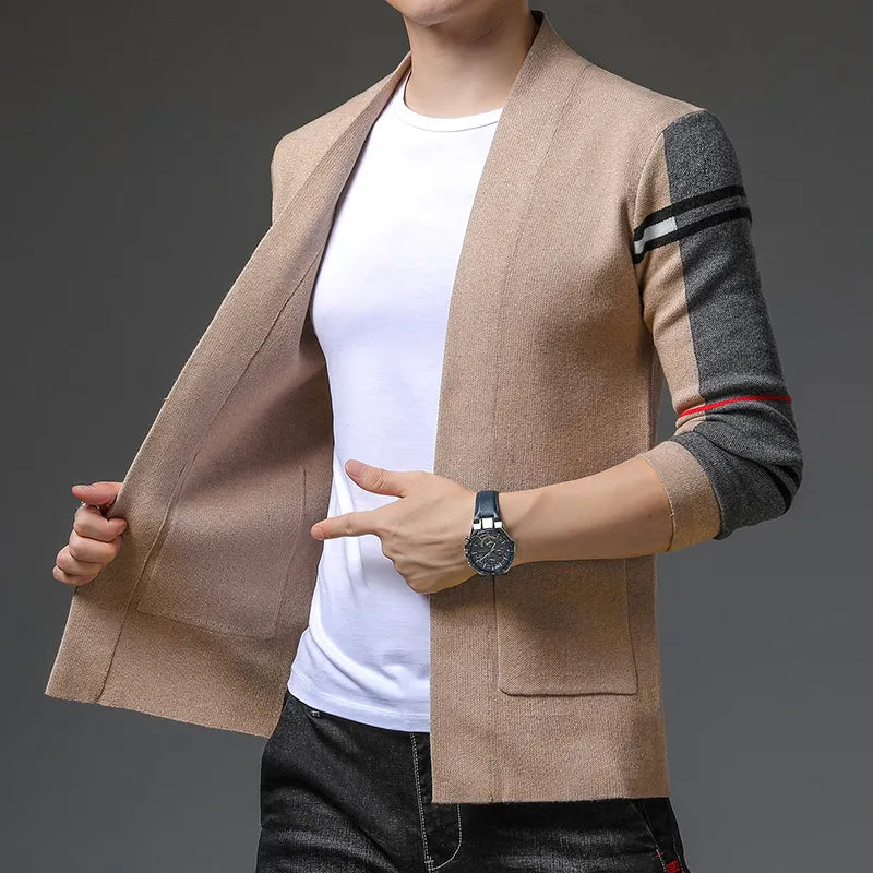 Cardigan Masculino de Luxo