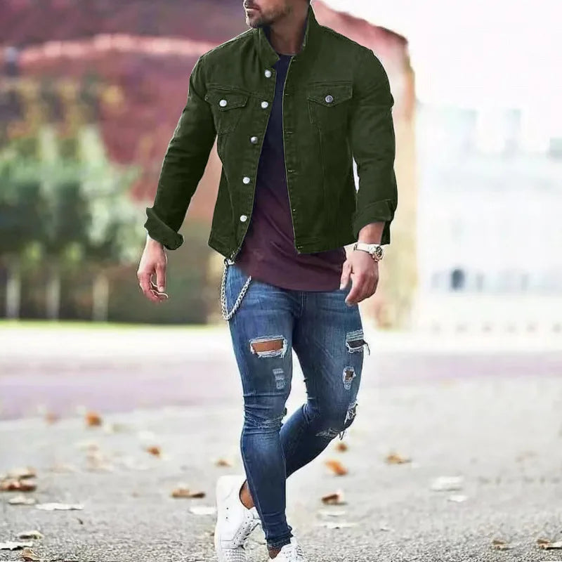 Jaqueta Jeans Masculina Fashion: Um Ícone de Estilo e Versatilidade