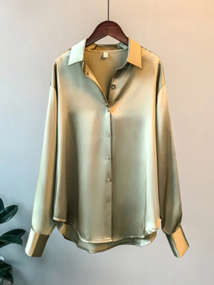 Blusa Office Lady Long Sleeve: Elegância e Sofisticação para o Seu Dia a Dia