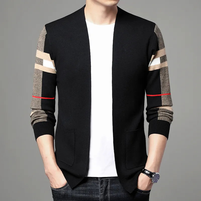 Cardigan Masculino de Luxo