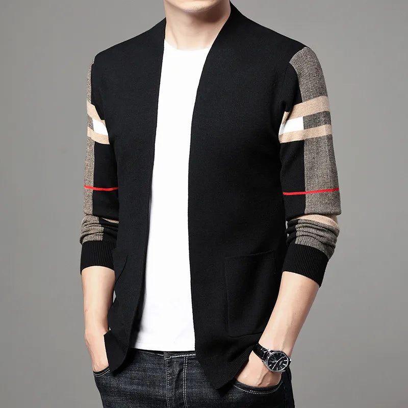 Cardigan Masculino de Luxo