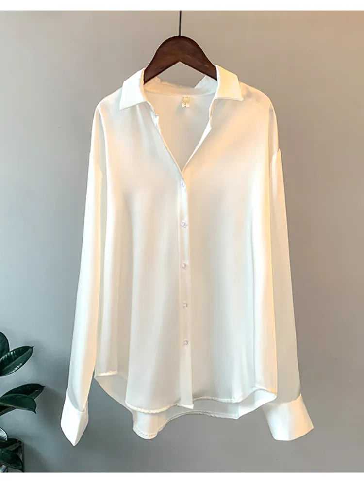 Blusa Office Lady Long Sleeve: Elegância e Sofisticação para o Seu Dia a Dia